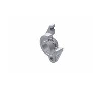 SUPPORTO FORO 20 FLANGIA OVALE UCFL204 POLIMERO BIANCO + UC INOX SNR