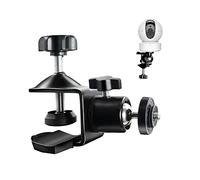 Supporto Fotocamera Clamp Morsetto Clip - Telecamera Accessori con Piastra di Montaggio Universale e Adattatore a Vite da 1/4" per Sistemi Telecamere Sicurezza Esterni Interni, 1 Pezzo