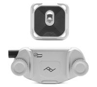 Supporto fotocamera Peak Design Capture Clip V3 Argento Alluminio per cintura