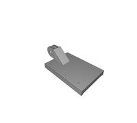 Supporto Fotocamera per Drone DJI Inspire 1 Gear 360 Piastra Posteriore 3D