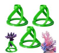 Supporto Frag Plug 3 Pezzi Rack Espositore Per Letto Di Sabbia 'Acquario