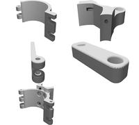 Supporto Fresatrice Sgancio Rapido per Bosch Colt MPCNC CNC Stampato 3D Kit