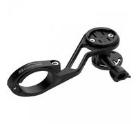 Supporto Frontale Bici in Alluminio Multifunzione per Ciclocomputer, Luci e Action Cam