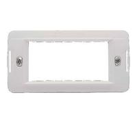 SUPPORTO FRUTTI AQUA MARLANVIL PC BIANCO POSTI 4 PZ 10