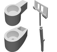 Supporto Girevole a Muro per iPad Mini - Holder 3D per Sidecar MacBook