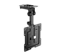 Supporto Girevole da Soffitto Aisens - Pieghevole per Monitor/TV 20Kg da 19-43 - Colore Nero NEW