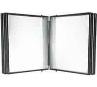 Supporto girevole magnetico for poster A4 montato a parete, supporto rotante magnetico for formato lettera multicolore(Black)