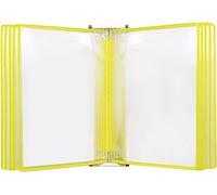 Supporto girevole magnetico for poster A4 montato a parete, supporto rotante magnetico for formato lettera multicolore(Yellow)