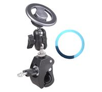 Supporto girevole per telefono cellulare Supporto per microfono per musica e trasmissione dal vivo Supporto per microfono