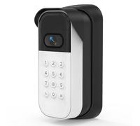 Supporto girevole resistente alle intemperie per tastiera video myQ Smart Garage, staffa di montaggio ad angolo regolabile sinistra/destra per myQ, facile da installare (la tastiera video non è