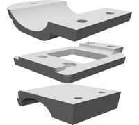 Supporto GoPro Smart Remote per Manubrio BMW S1000 XR 22mm Stampato 3D