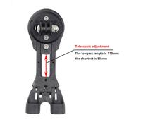 Supporto GPS montato su stelo bici supporto regolabile per Garmin e altri dispos