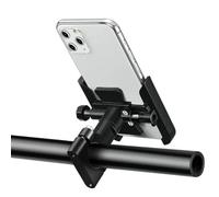 Supporto GPS Moto Per Rebel 125 Per 300 Per 500 Per 1100 Per CMX Per Rebel300 Per Rebel500 Supporto Per Manubrio Per Telefono Cellulare Supporto GPS GPS Supporto Telefono(BlackA)