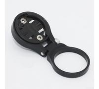 Supporto GPS per manubrio bici per Garmin Edge 200 500 510 520 800 810 820 1000 | Supporto per computer in lega di alluminio CNC con regolazione dell'angolo per attacco da 28,6 mm | nero, grigio rosso
