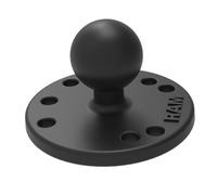 SUPPORTO GPS PIASTRA ROTONDA SFERA 1 POLLICE RAM B202U ATTACCO UNIVERSALE STAFFA