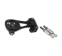 Supporto gps speedo in alluminio per coperchio stelo Optimiz Garmin Noir