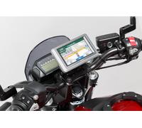Supporto GPS SW-Motech per manubrio - Nero. Modelli BMW / Honda / Suzuki.