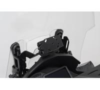 Supporto GPS SW-Motech per pozzetto - Nero. Kawasaki Versys 1000 (18-) / 1100 (24-)., nero