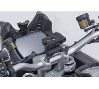 Supporto GPS SW-Motech sul manubrio - Nero. Ducati Multistrada V4 (20-), V2 (24-)., nero