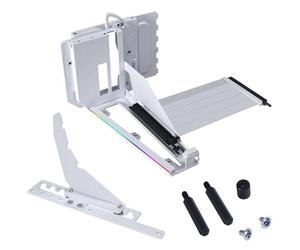 Supporto GPU Verticale Lian-Li Kit V4 PCIe 5.0 Bianco RGB