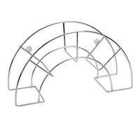 Supporto grande per tubo acciaio inossidabile, 46,5x16,5x24,5 cm
