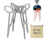 Supporto Grip Per Fornello Da Campeggio - Grilletto Per Bruciatore Ad Alcol - Bracket Antiscivolo Per Bollitore Esterno Stabile Per Escursionismo Zaino In Spalla E Barbecue
