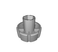 Supporto Grip Porta Bobina Filamento Stampante 3D Dado 15mm Foro 8mm Ricambio