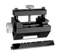Supporto guida per levigatura regolabile per un facile utilizzo nella lavorazione del legno, supporti per scalpelli e pialle fino a 5 cm di larghezza (nero)