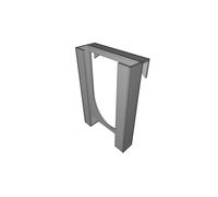 Supporto Hard Disk Esterno per Schermo Laptop Case 77x120mm Stampato 3D HDD