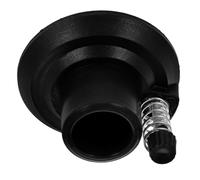 Supporto Hi-Hat per Batteria 6,5x5,5x5,5cm in ABS Nero | Ricambio per Supporto Piatto, Superficie Liscia, per Studio di Registrazione e Sala Prove