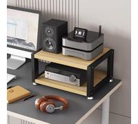 Supporto HIFI Mini leggero AV Media Stand Mensola angolare, Mobili Decorativo Stereo Armadio Audio Rack Torre, Salvaspazio Console Media per Ufficio