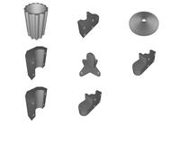 Supporto HOTAS per Playseat Challenge Sedia Gaming Simulatore Volo Joystick