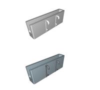 Supporto Hub USB per Anker 341 7-in-1 Ikea Skadis Pannello Forato Stampato