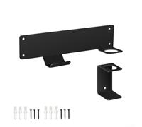 Supporto idraulico a pavimento e parete per cric auto, antiruggine, resistente all'umidità, compatibile con martinetti a tubo rotondo fino a 50 kg