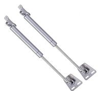 Supporto idraulico pneumatico, 2 pezzi automatico coperchio soggiorno, bracci pneumatici, molla idraulica telescopica a gas for cerniere dell'armadio da cucina porta scatola dei giocattoli(120N)