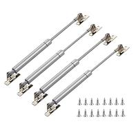 Supporto idraulico pneumatico, 4 ammortizzatori idraulici per armadi, ammortizzatori del gas, cerniere soft close, molle a gas, cerniere a coperchio soft open per armadio, scatola dei giocattoli
