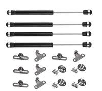 Supporto idraulico pneumatico, 4 supporti per coperchio automatico, molla idraulica telescopica a gas pistone pneumatico per armadio da cucina/armadio/anta dell'armadio (40N)