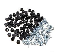Supporto imbottito per cuscinetti progettato per mantenere stabili le lame durante le attività di preparazione degli alimenti (120 set)