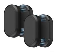 Supporto impermeabile in silicone con magnete integrato per Samsung Smart Tag2 per supportare la funzionalità di tracciamento in condizioni di umidità (4 pezzi)