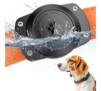 Supporto impermeabile IPX8 Airtag per collare per cani, ultra resistente, per AirTag, adatto per collari di tutte le larghezze (1 confezione)