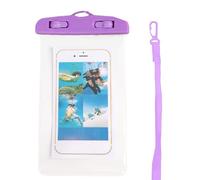 Supporto impermeabile per cellulare, per bicicletta, per smartphone, con collare e display sensibile al tocco per pesca, ciclismo, kayak, nuoto, campeggio