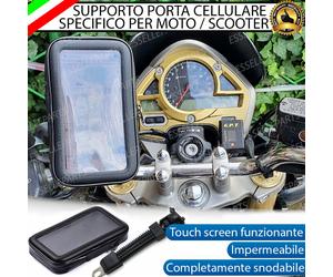 SUPPORTO IMPERMEABILE PORTA CELLULARE SMARTPHONE GILERA TREND 50 -TAGLIA XL-