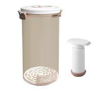 Supporto impermeabile sottovuoto - Contenitore professionale premium a tenuta stagna Organizzatore di stoccaggio impilabile per cereali Carne Pesce Riutilizzabile Preparato per verdure Risparmio alime