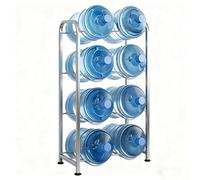 Supporto impilabile in acciaio per refrigeratore d'acqua, dispenser per bottiglie in ufficio, casa, palestra, ristorante e gas statistica, design salvaspazio