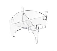 Supporto in acrilico trasparente per dispenser di bevande, robusto (piccolo | In acrilico trasparente, resistente fino a 13,6 kg, adatto per contenitori fino a 20 cm di diametro, ideale per la cucina