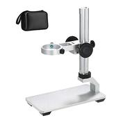 Supporto in lega di alluminio per microscopio USB/Wi-FI digitale, supporto in metallo di diametro universale Bysameyee con custodia per il trasporto per microscopio (nessuna luce)