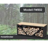 Supporto In Legno FWR02, 102 X 40 X 34,5 CM - N