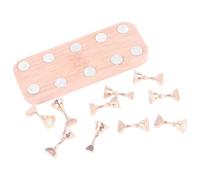 Supporto in legno massello Supporto magnetico Pratica Stand Funzionale Strumento di Pratica Unghie Accessori di Arte Per La Pittura