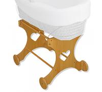 Supporto in Legno per Cesta Willy Cuori Naturale