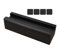 Supporto in Legno per Specchio Nero, Base Specchio Multiuso Stabile | Full Length Mirror, Rialzo Specchio, per Studio e Ufficio, per Specchio e Artwork
